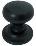 25mm Drawer / Cabinet Knob / Handle in Black Cast Iron (JAB85)